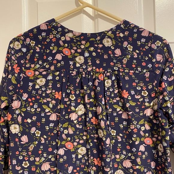 ☘️5 for $40☘️ Rebecca Taylor Floral Silk Dress Size 0 - Picture 16 of 16